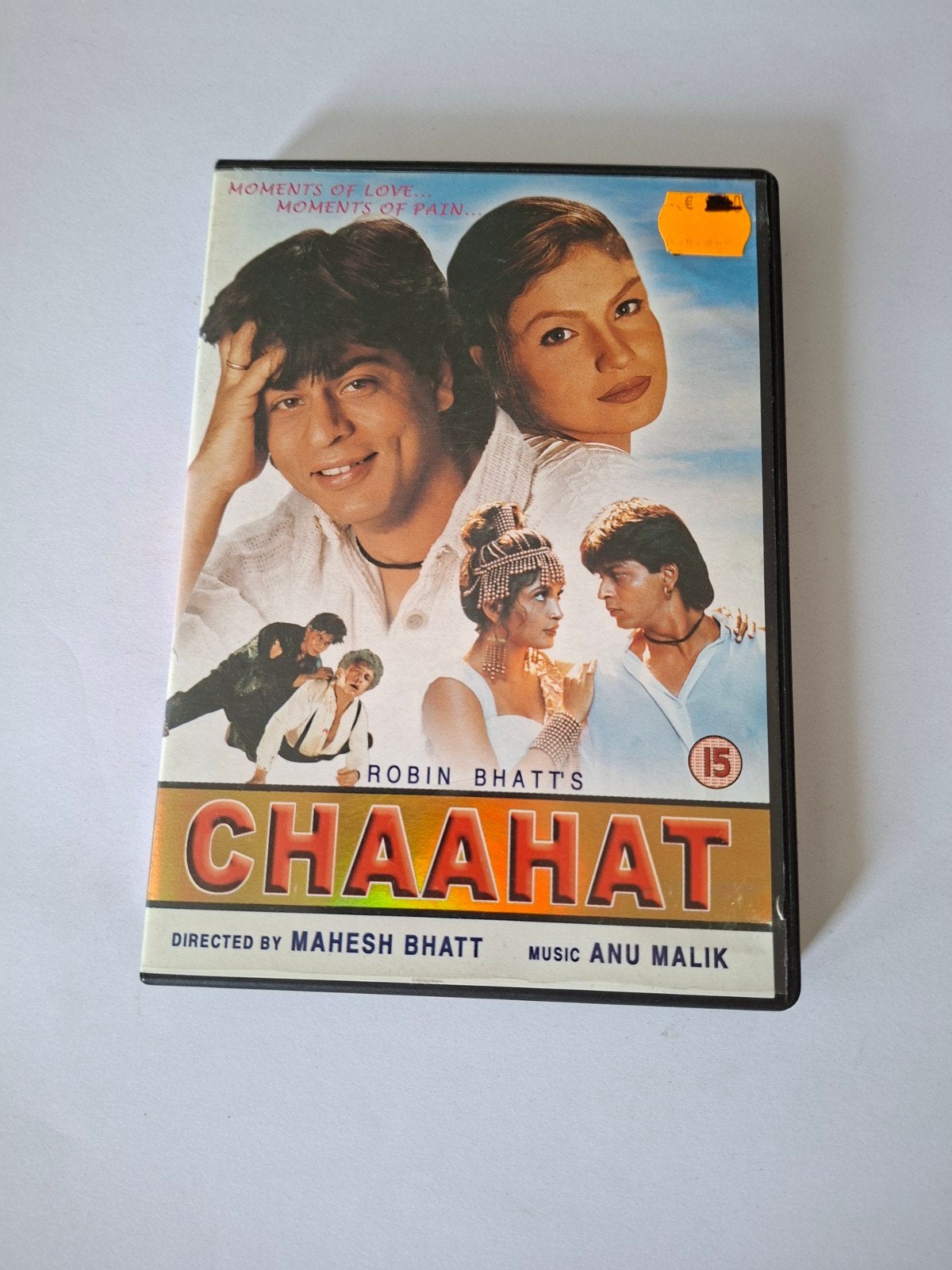 Bollywood film Chaahat (1996) met Shah Rukh Khan op VHS, Vanaf 16 jaar, Ophalen of Verzenden, Gebruikt