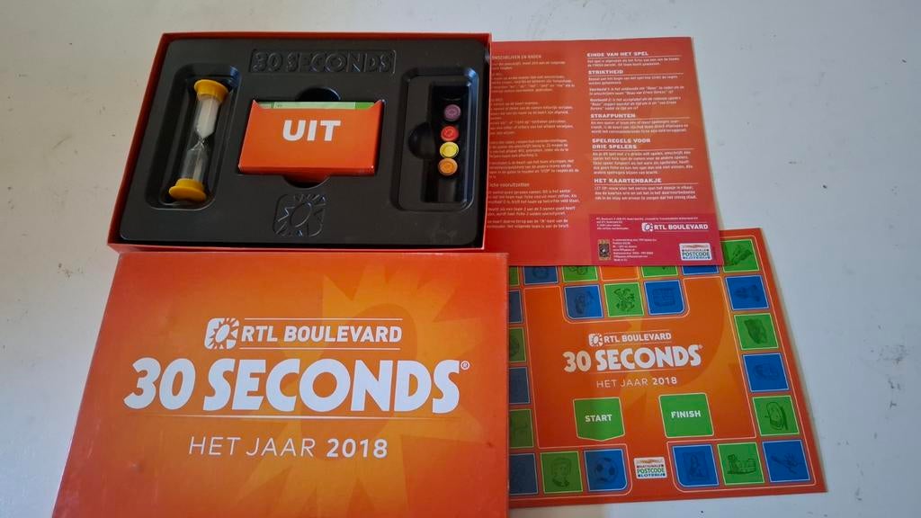 30 seconds rtl boulevard, Drie of vier spelers, Ophalen of Verzenden, Zo goed als nieuw