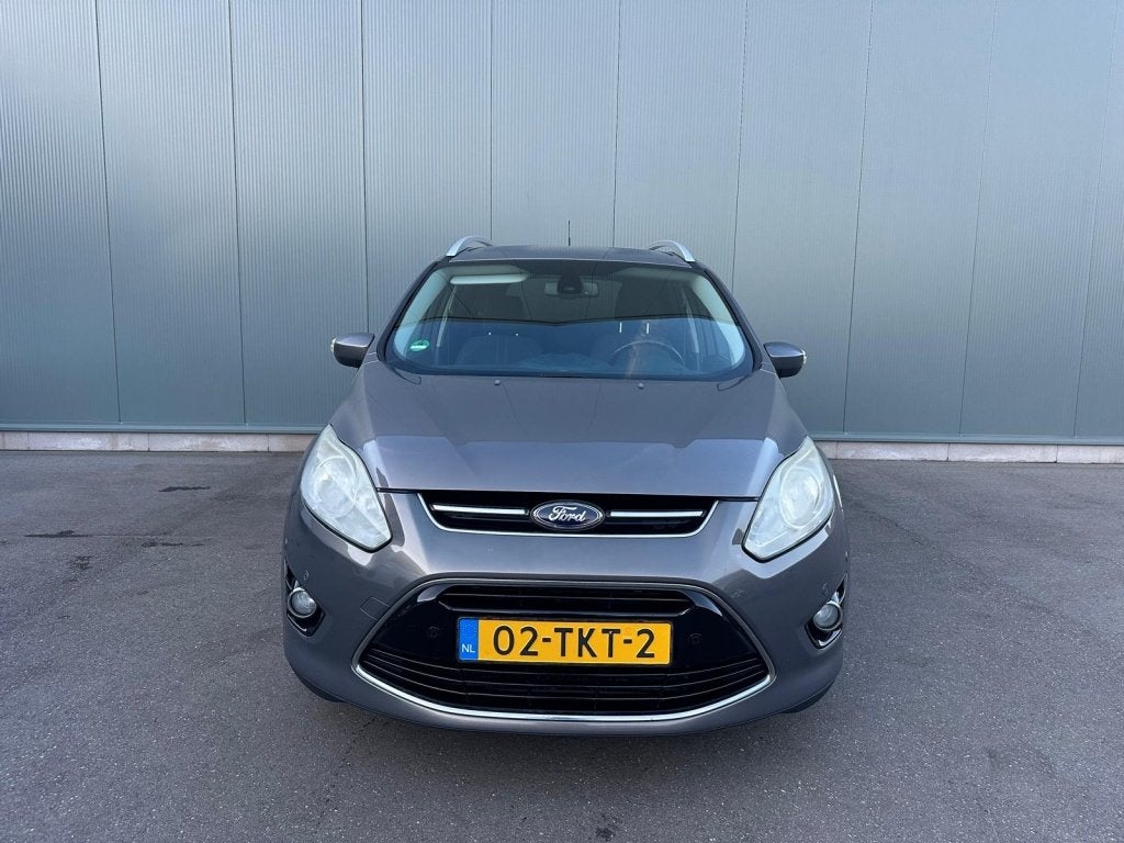 Ford Grand C-Max 2.0 TDCi Titanium CRUISE | TREKHAAK | NAP !, Voorwielaandrijving, Euro 5, 4 cilinders, Bruin