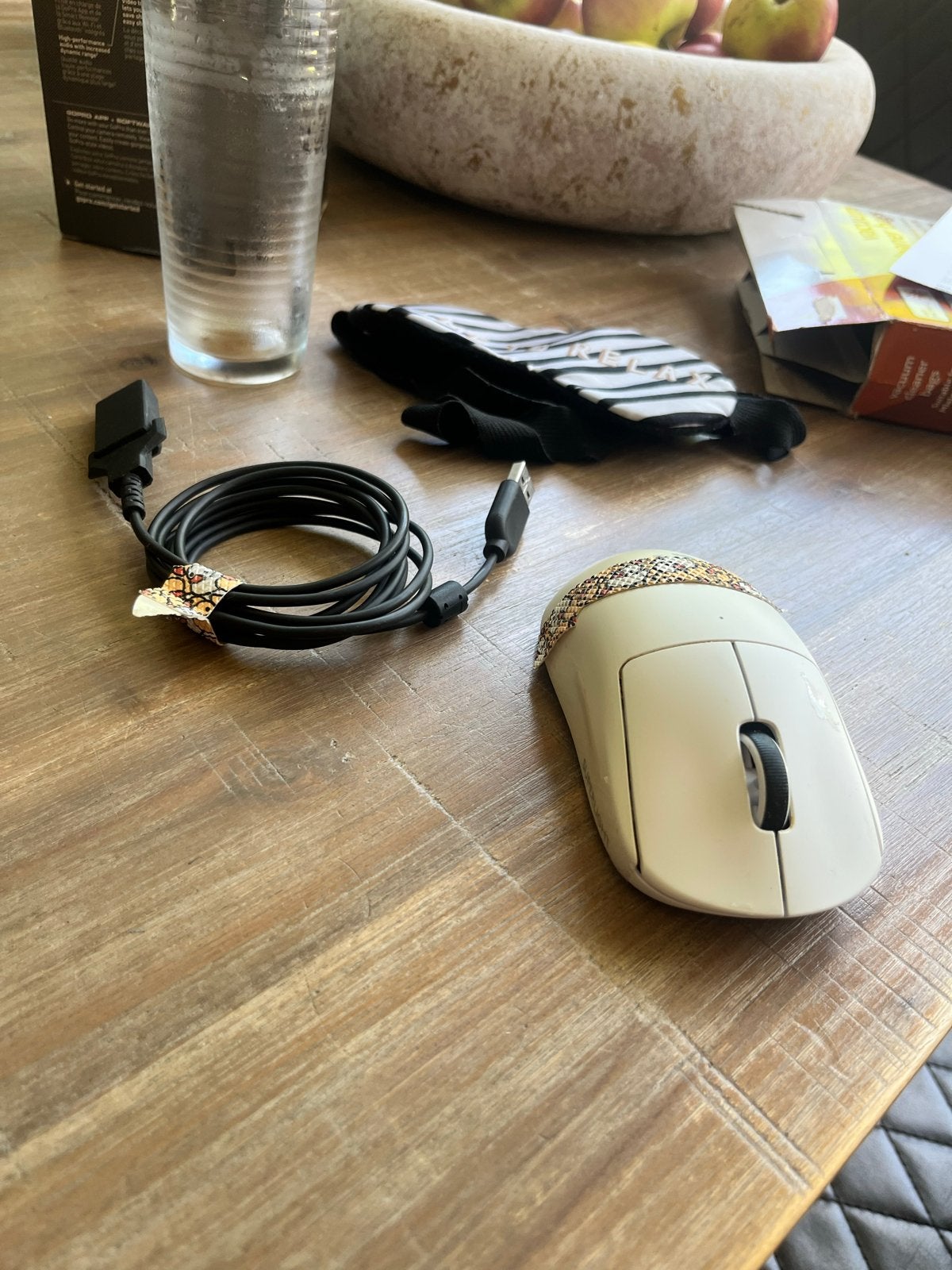 Logitech G Pro X Superlight Gaming Muis Wit, Computers en Software, Muizen, Zo goed als nieuw, Muis, Rechtshandig, Draadloos, Gaming muis