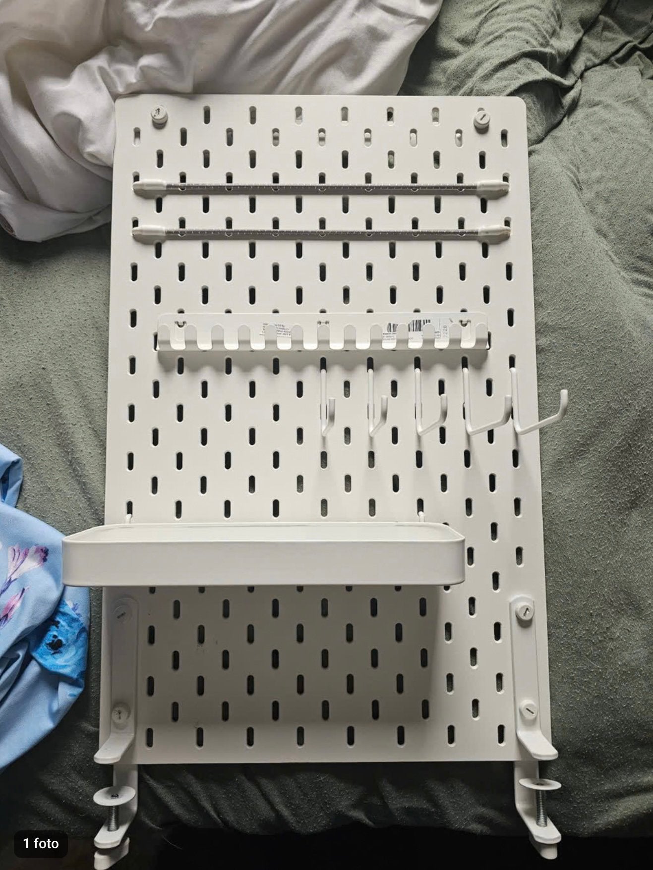 IKEA Skadis hangrek met accessoires, Ophalen of Verzenden, Gebruikt