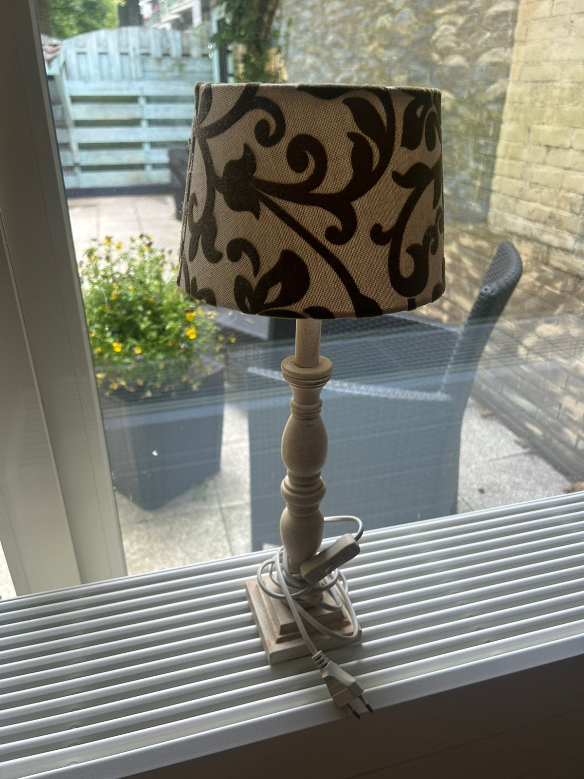 Leuke Schemerlamp!, Huis en Inrichting, Ophalen, Gebruikt, Stof, 50 tot 75 cm