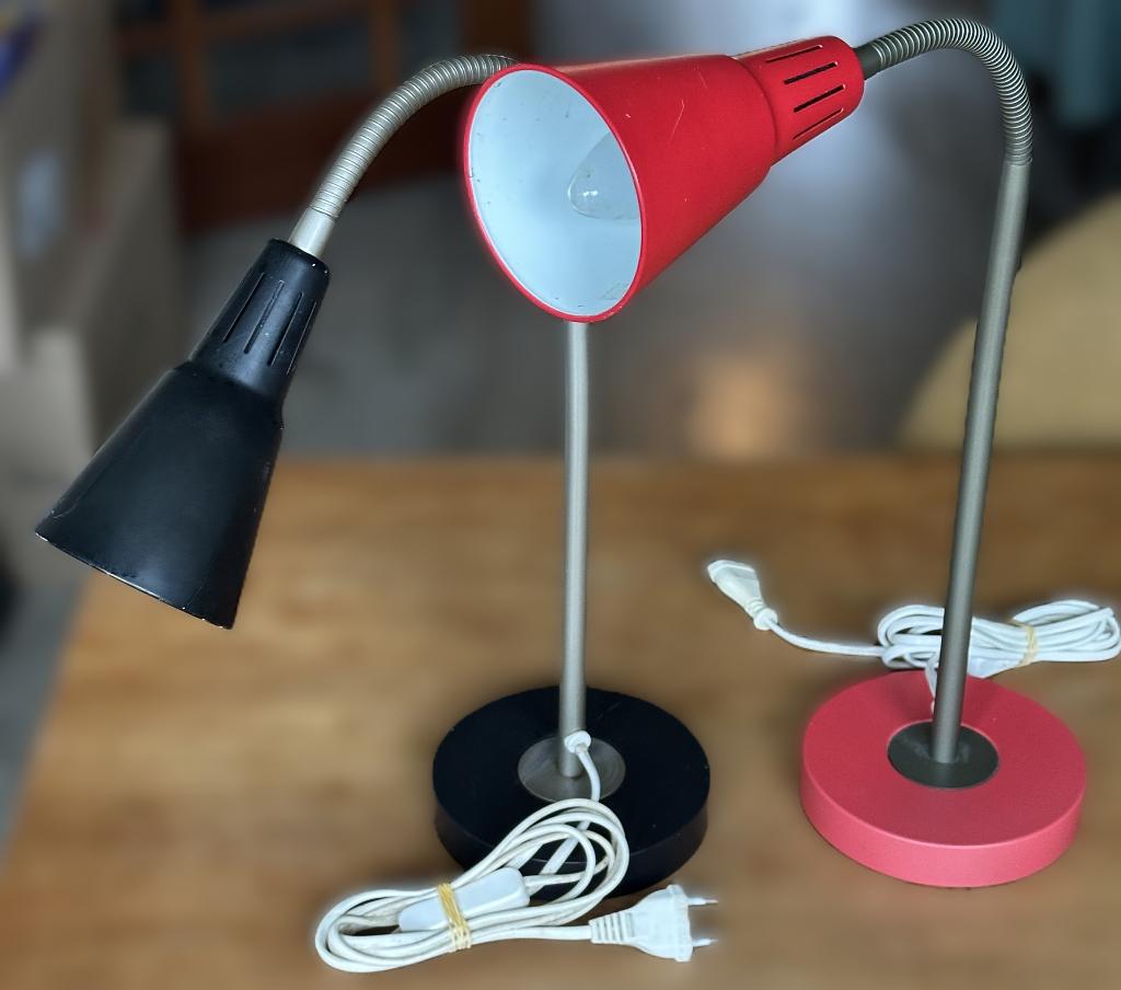 IKEA Kvart bureaulampen design Marianne en Knut Hagberg VTG, Ophalen, Gebruikt, Vintage IKEA design, Metaal