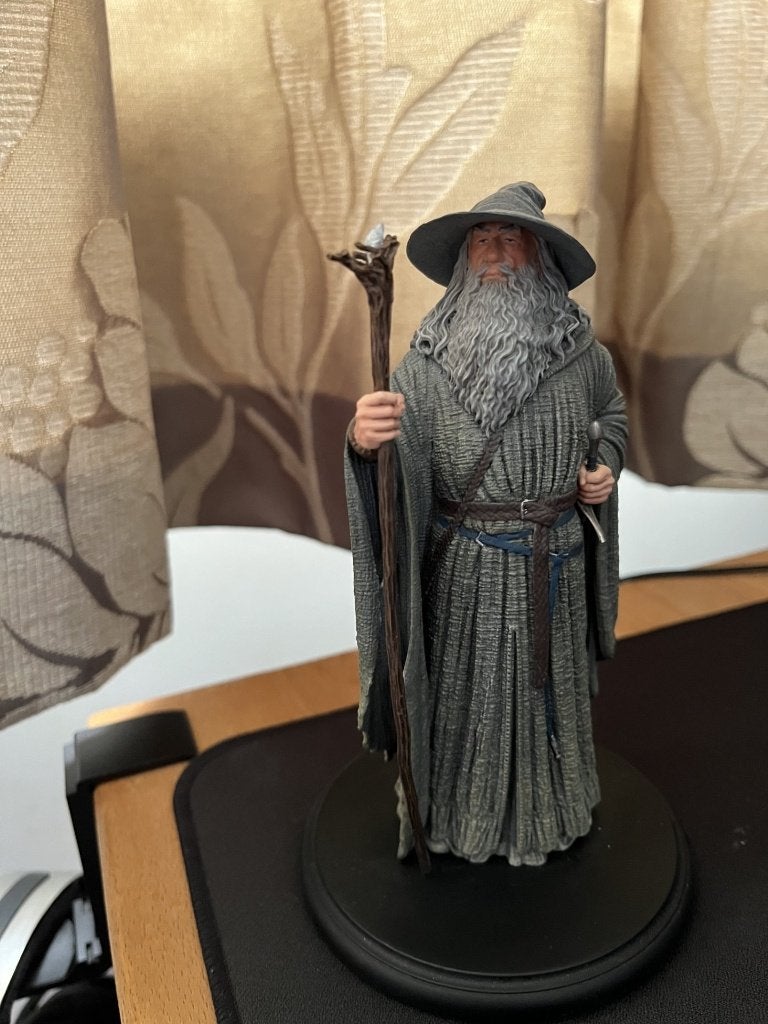 GANDALF THE GREY WIZARD Miniature Statue – Weta Workshop, Ophalen of Verzenden, Nieuw, Beeldje of Buste