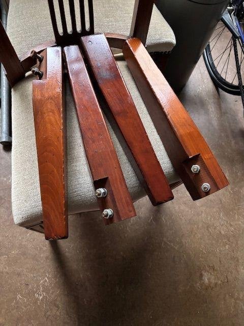 4 x kersen houten tafel poten, Ophalen of Verzenden, Zo goed als nieuw, Plank, 50 mm of meer
