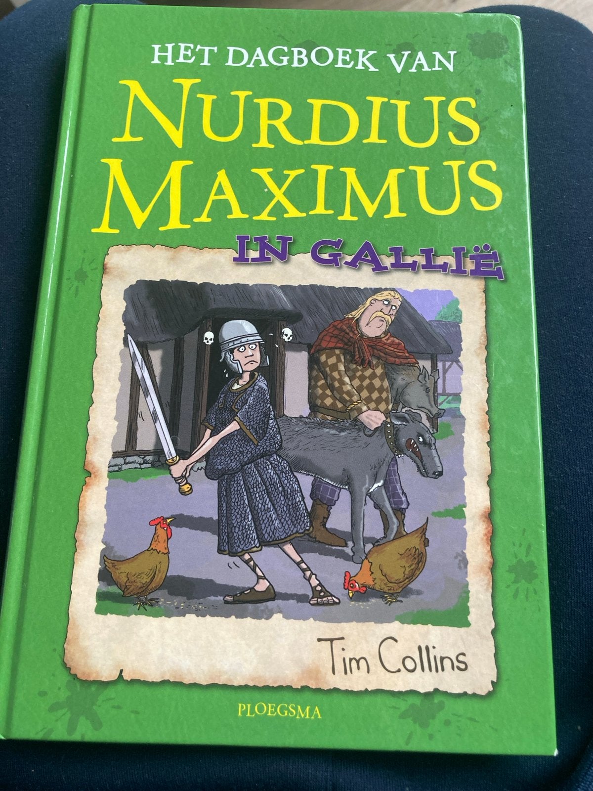 Het Dagboek van Nurdius Maximus in Gallië - Tim Collins, Ophalen of Verzenden, Zo goed als nieuw, Fictie
