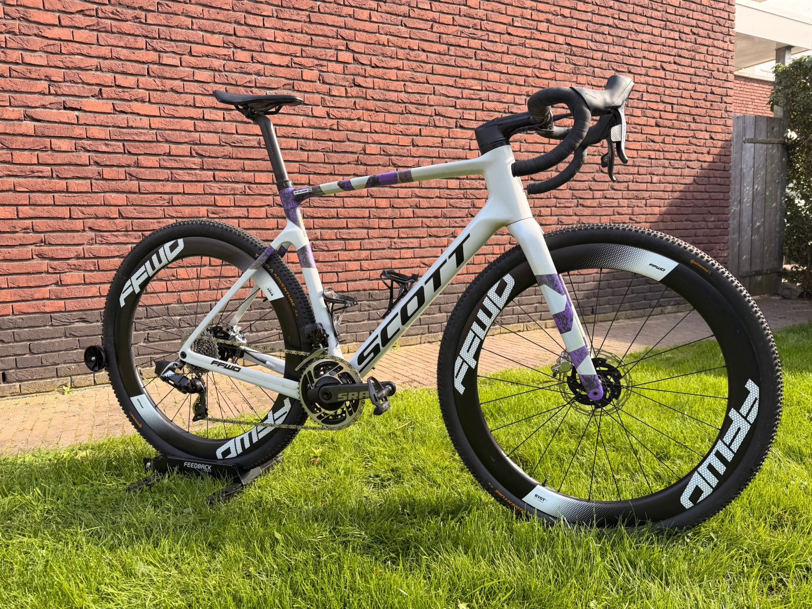 Scott addict gravel RC, Fietsen en Brommers, Carbon, Zo goed als nieuw, Meer dan 20 versnellingen, 53 tot 57 cm