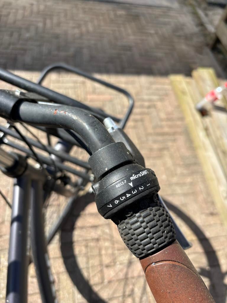 Altec Retro fiets met 7 versnellingen, Gebruikt, Velgrem, Versnellingen, 53 tot 57 cm