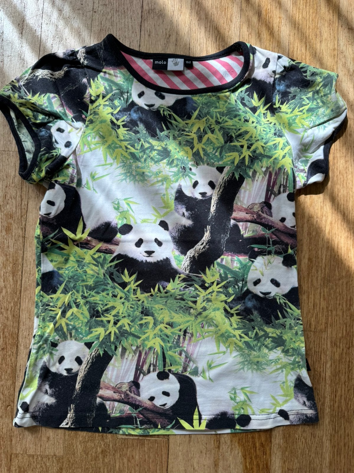 Molo shirt panda 152, Ophalen of Verzenden, Zo goed als nieuw, Jongen, Shirt of Longsleeve
