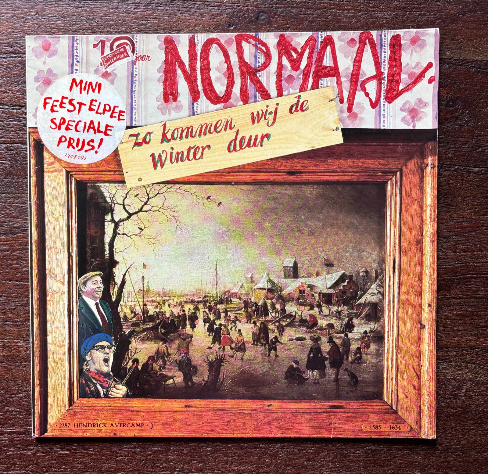 Normaal - Zo kommen wi-j de winter deur LP, LP, Rock, Gebruikt, Originele persing