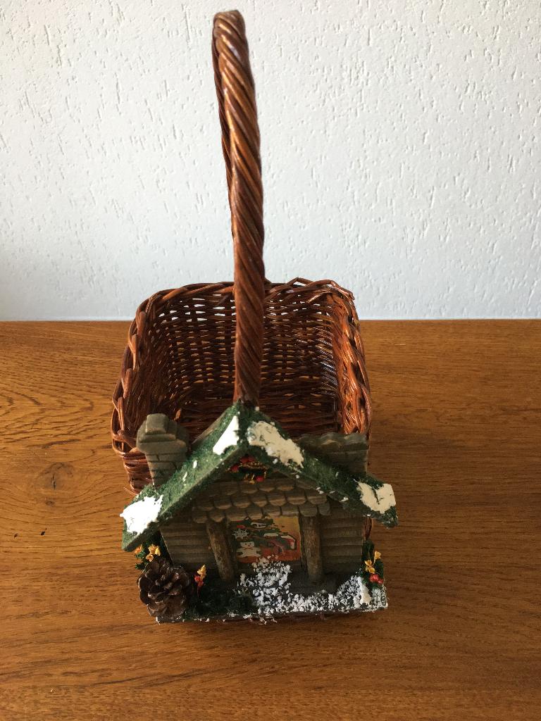 "Kerstmand met Hengsel" en 'Winters Tafereel' van Hout Nieuw, Ophalen of Verzenden, Nieuw