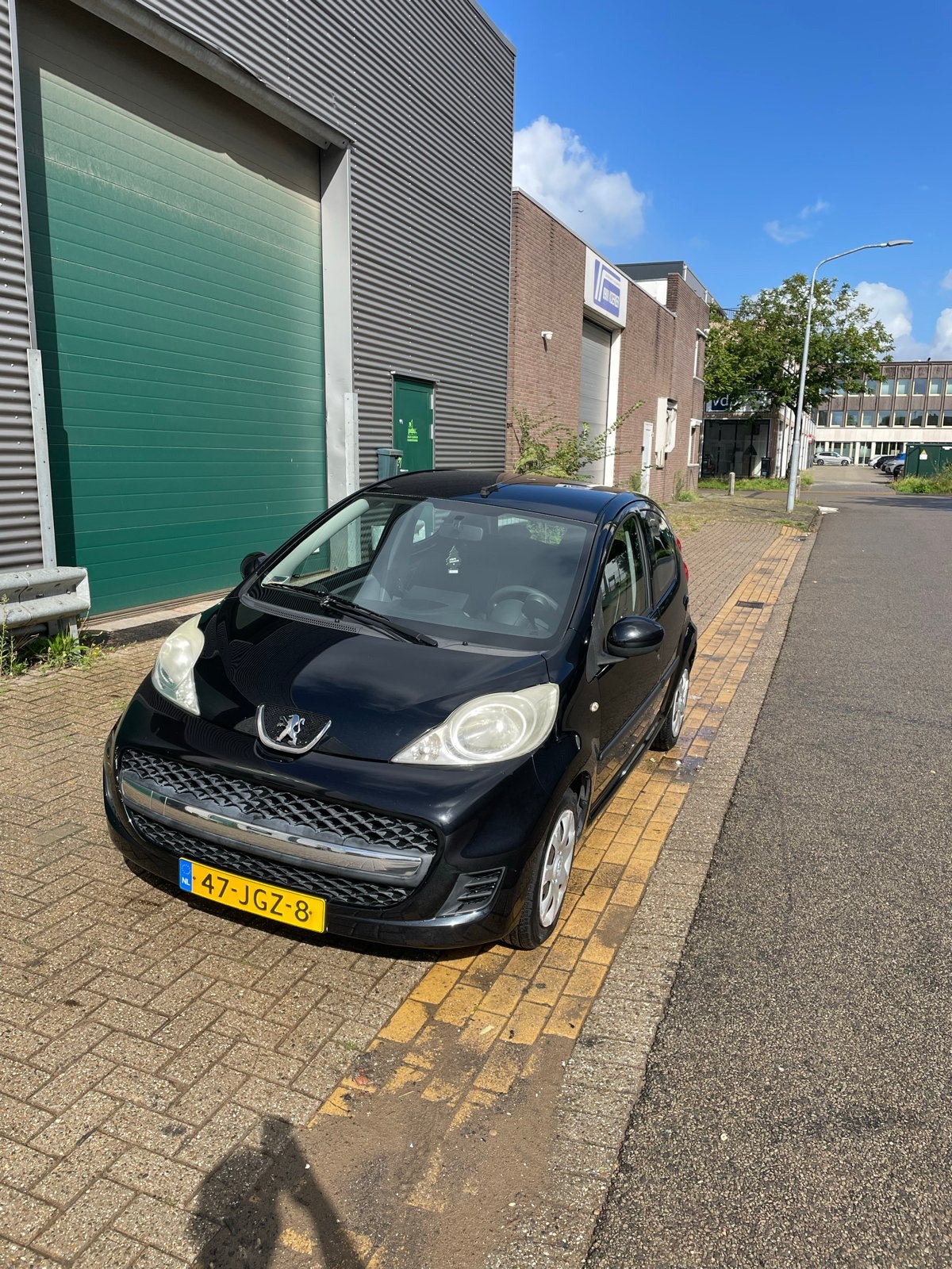 Peugeot 107 1.0 12V 5DR 2009 Zwart, Voorwielaandrijving, 4 stoelen, Origineel Nederlands, Handgeschakeld