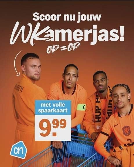 Wkamerjas actie AH, Ophalen, Winkel, Super of Benzinepomp, Zegels, Bonnen of Punten