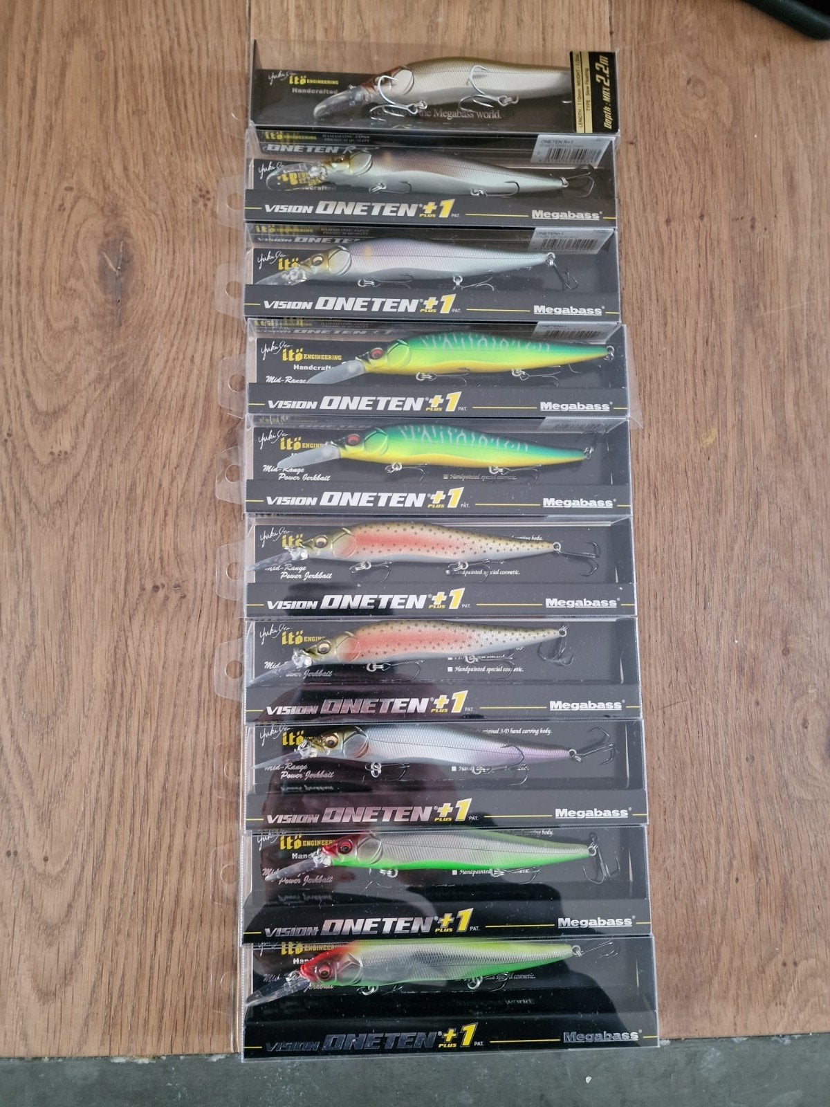 Megabass Oneten's +1 Twitchbaits nieuw, Ophalen of Verzenden, Nieuw, Overige typen