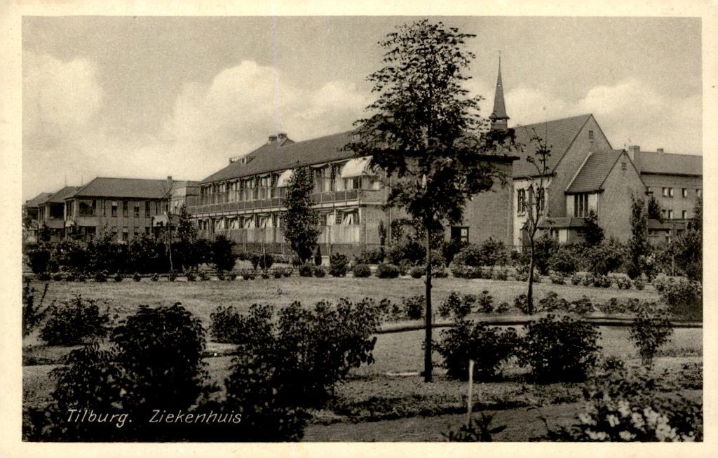 Tilburg Ziekenhuis # 838, Verzamelen, Ophalen of Verzenden, 1920 tot 1940, Gelopen, Noord-Brabant