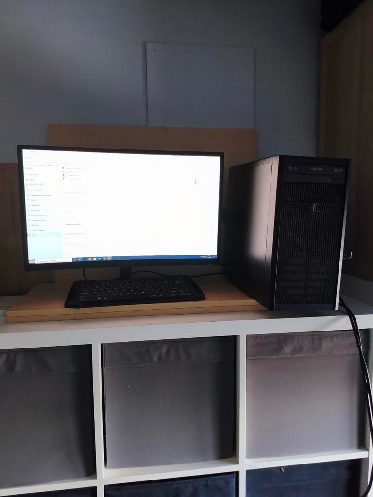 Desktop PC Intel i3-4160, 8GB RAM, SSD, Windows 10 Pro, Ophalen of Verzenden, Gebruikt