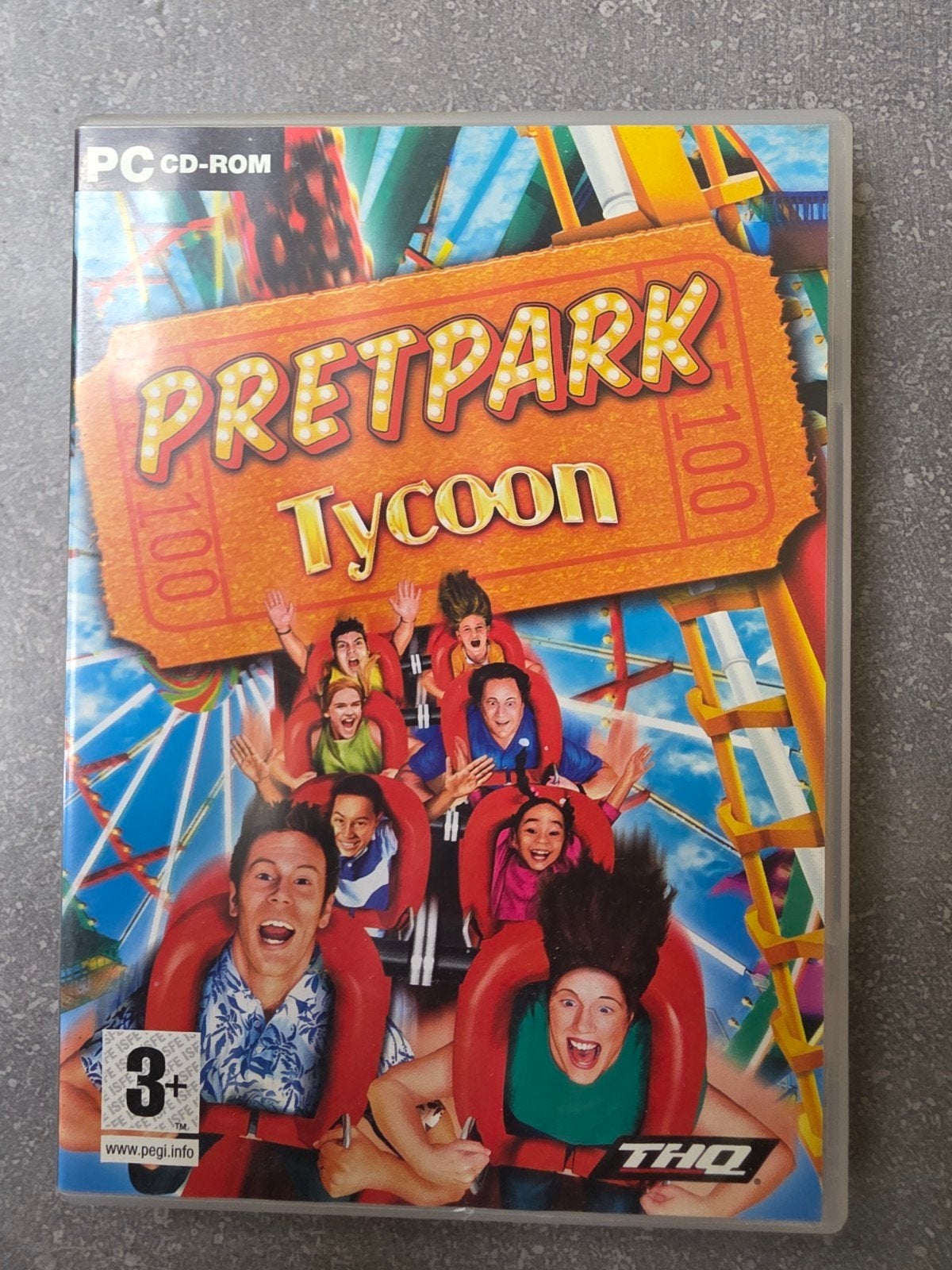 Pc game Pretpark tycoon

Game in een goede staat

In Pretpar, 1 speler, Ophalen of Verzenden, Zo goed als nieuw, Vanaf 3 jaar
