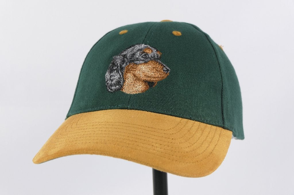 Cap met geborduurde KORTHAAR TECKEL/DASHOND puppy, Verzamelen, Beelden en Beeldjes, Verzenden, Nieuw, Dier