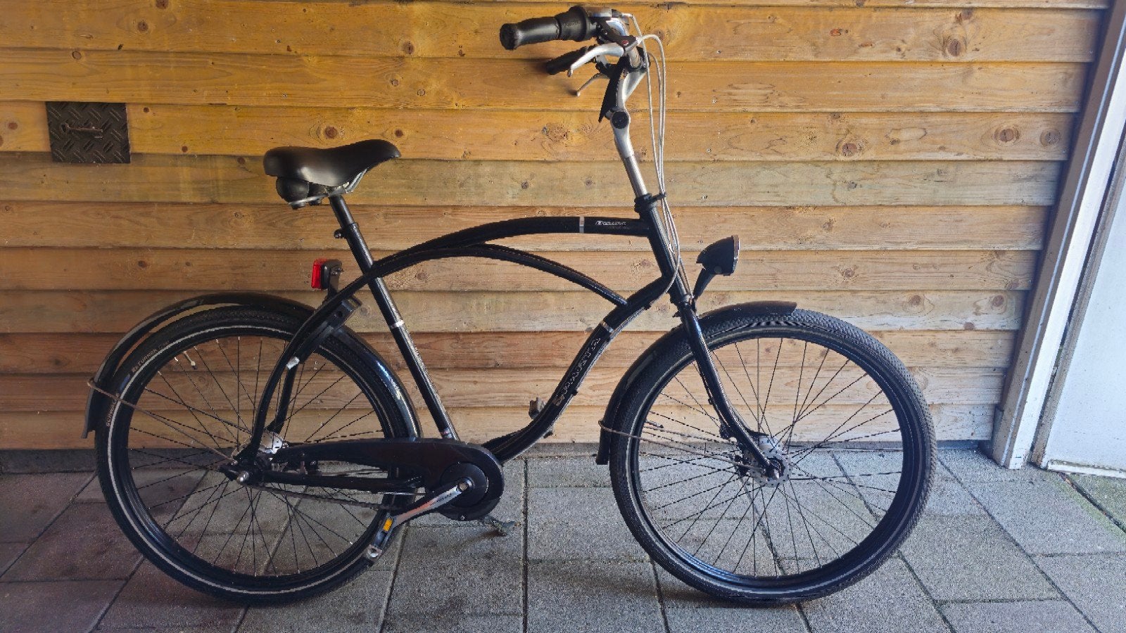 Sparta Heren fiets bullit black line, Ophalen, Sparta, Versnellingen, Zo goed als nieuw