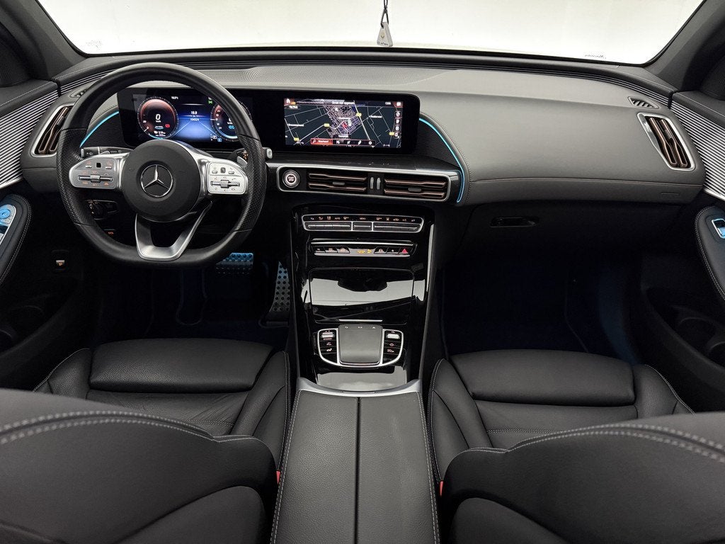 Mercedes-Benz EQC 4M Business Solution 85 kWh | Snelladen |, Auto's, Mercedes-Benz, 85 kWh, 2395 kg, Zwart, Leder
