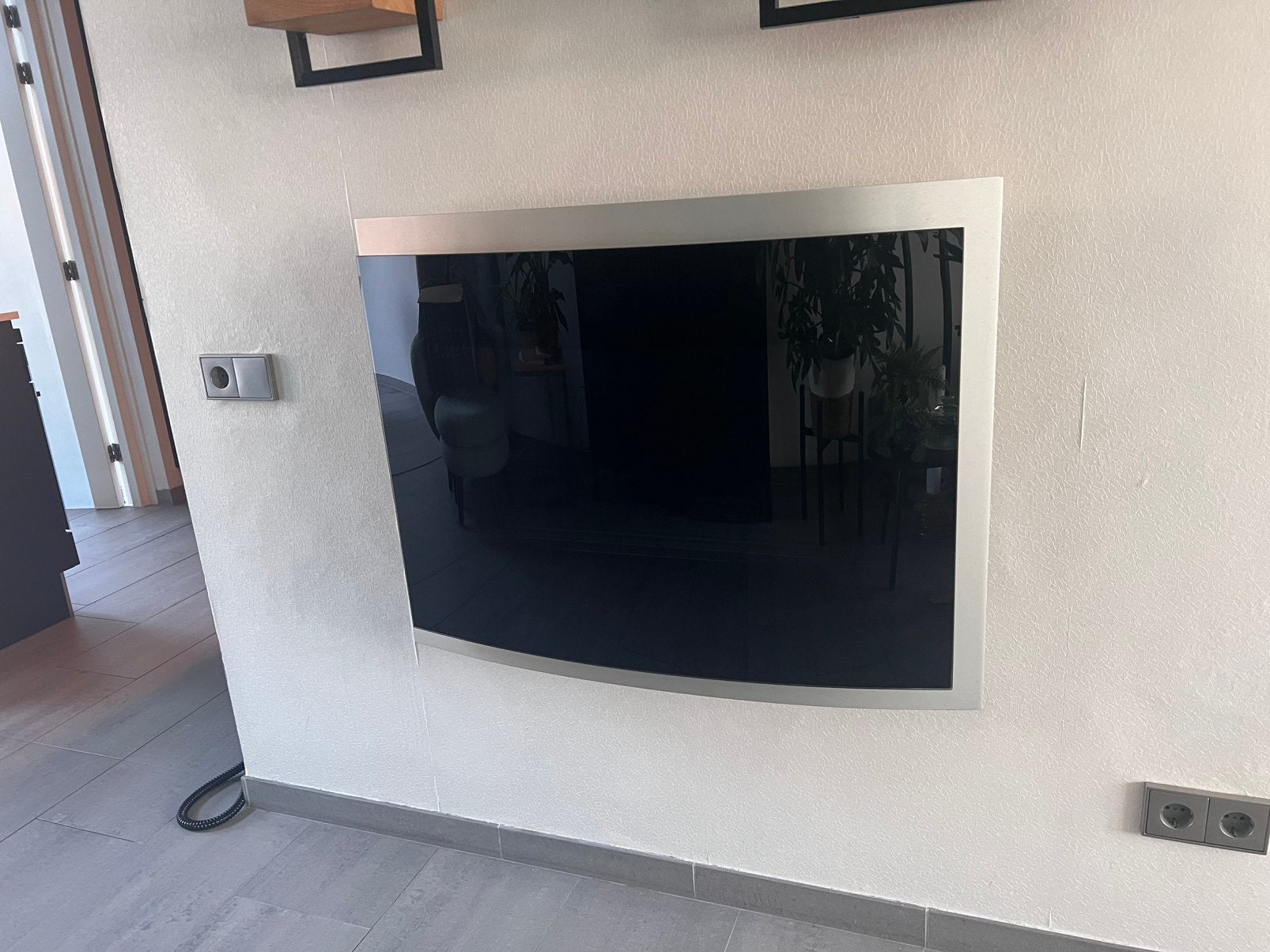 Moderne gaskachel voor aan de wand, Huis en Inrichting, Kachels, Ophalen, Zo goed als nieuw, Gas, Gaskachel