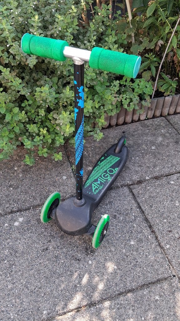 Step voor kinderen (groen), Fietsen en Brommers, Ophalen, Gebruikt, Gewone step, Amigo