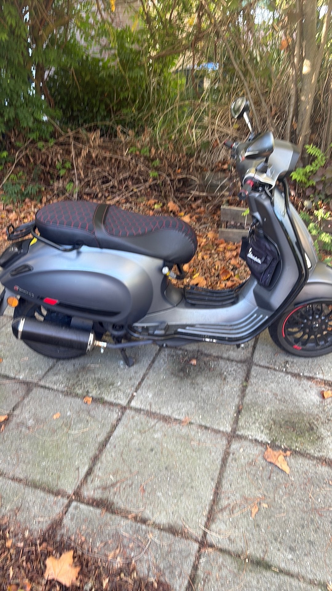 Sportieve Vespa Sprint 2016 (4t 2v) • Snor • Custom Look!, Ophalen, Overige modellen, Zo goed als nieuw, Benzine