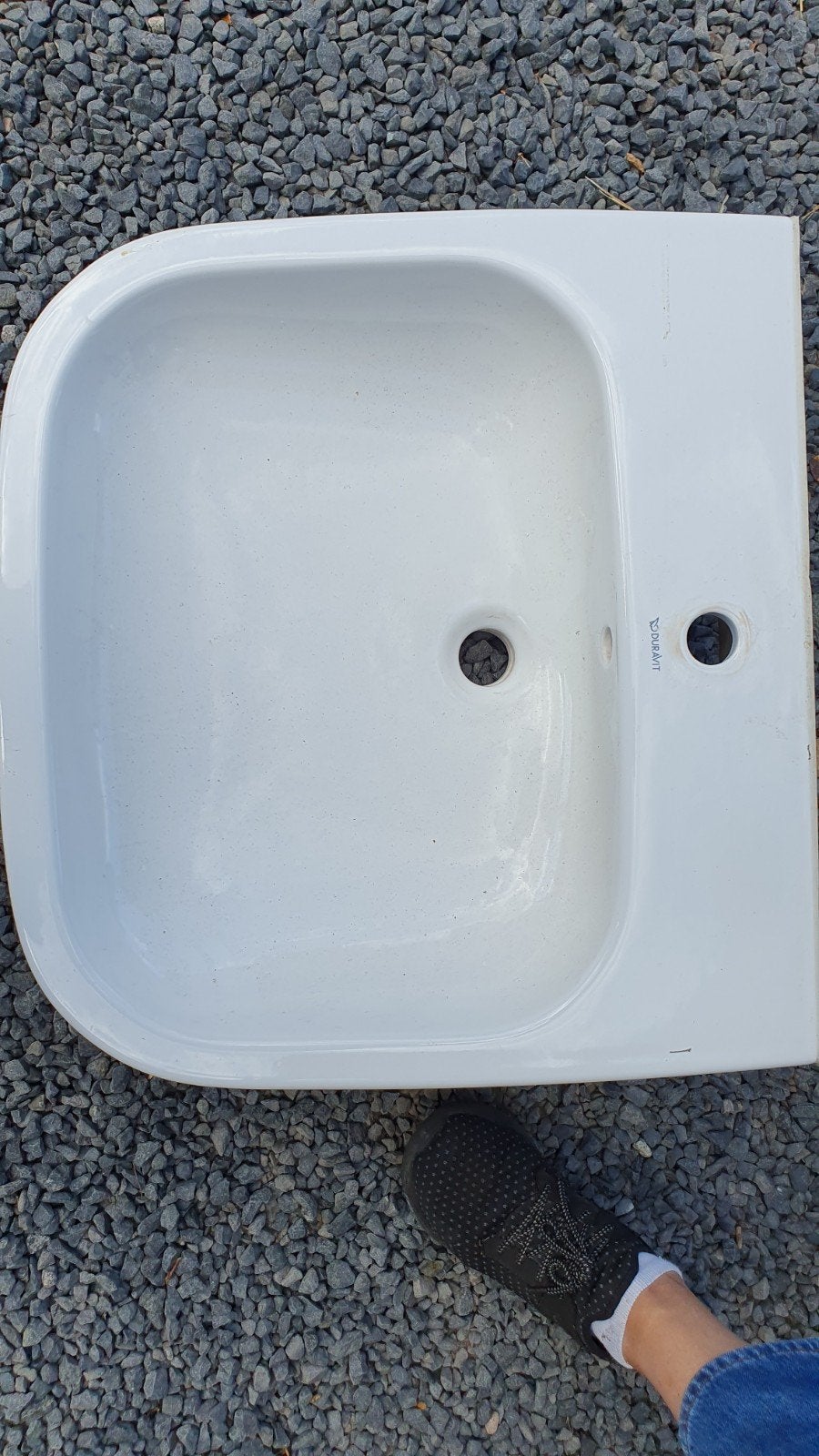 Duravit wastafel met onderkast - Zo goed als nieuw, Ophalen, Zo goed als nieuw, Wastafel