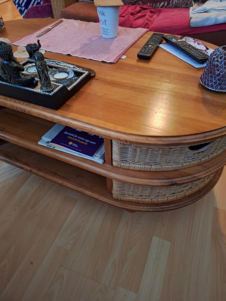 Salontafel, Ophalen