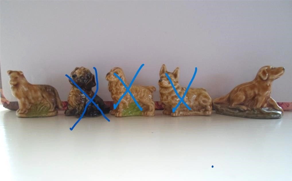 Wade beeldjes. Whimsies. 3 euro p.s. 3 voor 7.50 euro., Verzamelen, Beelden en Beeldjes, Ophalen of Verzenden, Zo goed als nieuw