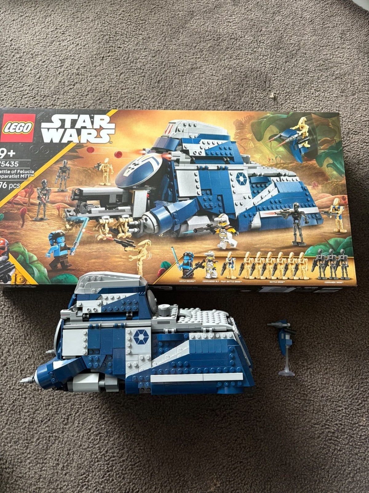 LEGO Star Wars 75435 Battle of Felucia Separatist MTT, Ophalen, Zo goed als nieuw, Overige merken