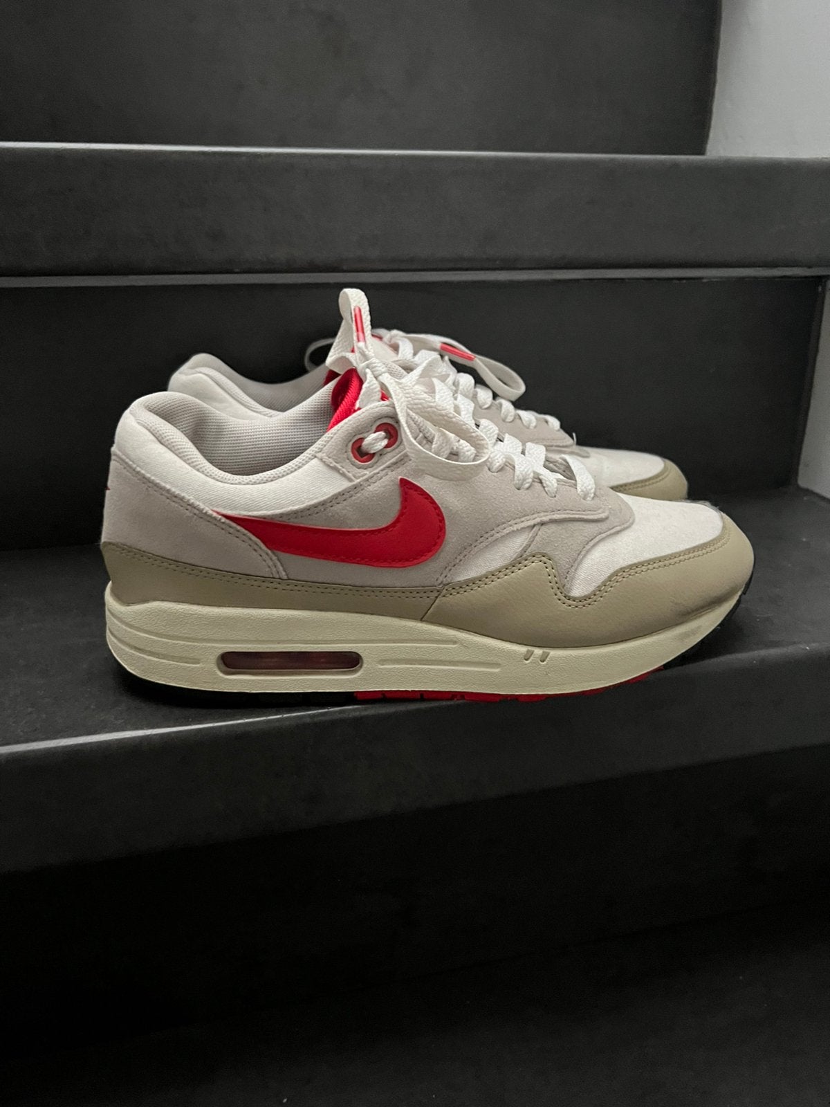 Nike Air Max 1 Since '72, Ophalen of Verzenden, Zo goed als nieuw, Wit