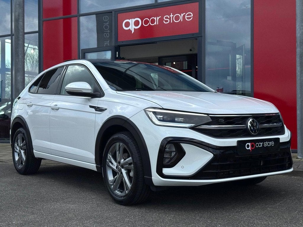 Volkswagen Taigo 1.0 TSI R-Line Business DSG-7 | Panorama |, Auto's, Volkswagen, Stof, Gebruikt, Zwart, Automatische klimaatregeling