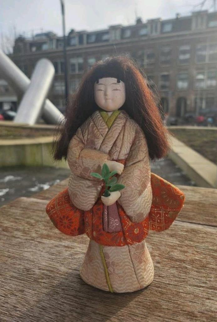 Vintage Ichimatsu Japanese Doll (市松人形)
1960s, Ophalen of Verzenden, Pop