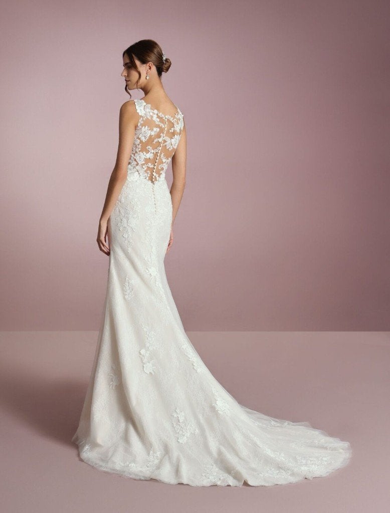 Haru White One Trouwjurk gekocht Mary Borsato maat 38/M, Ophalen of Verzenden, Zo goed als nieuw, Wit, Trouwjurk