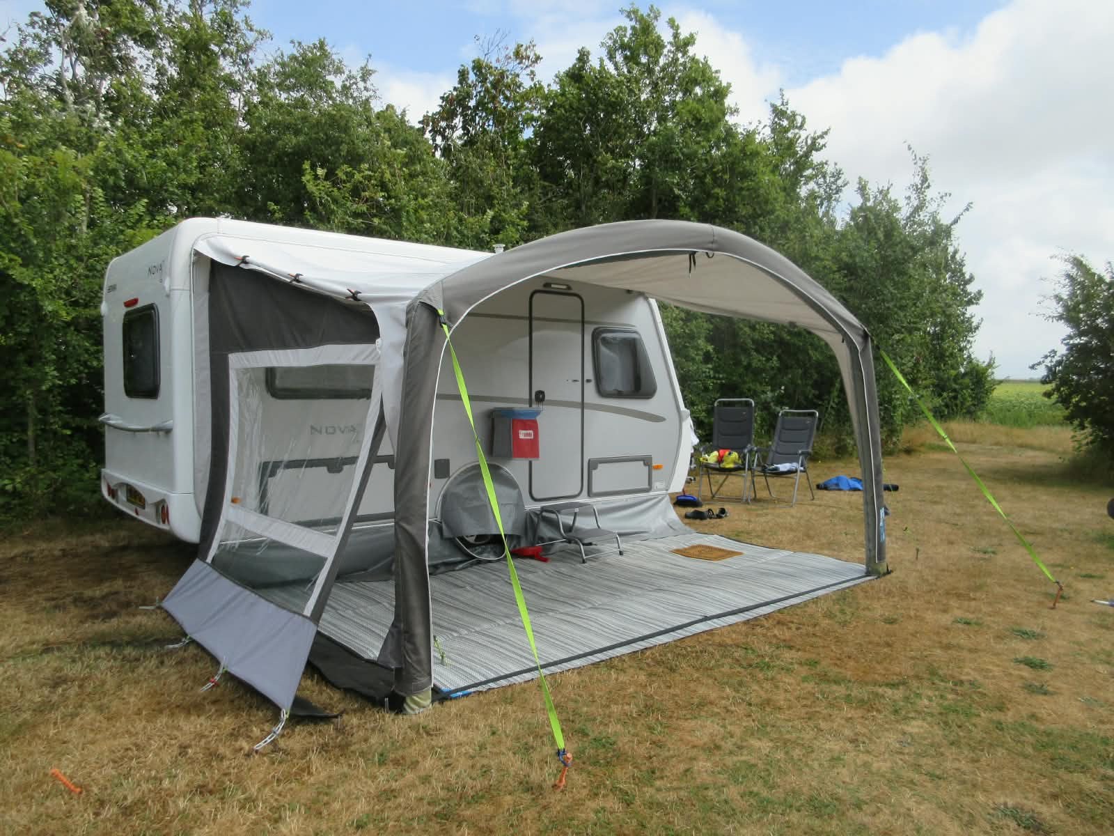 Mooie Kampa / Dometic luifel Sunshine Air 400 opblaasbaar, Ophalen of Verzenden, Gebruikt