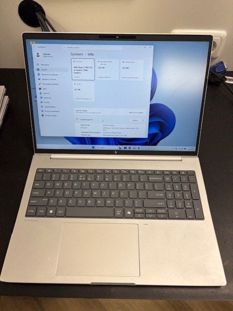HP Elitebook 8 G1A 16", AMD Ryzen 5 Pro 230, Computers en Software, Windows Laptops, Ophalen, Gebruikt, 2 tot 3 Ghz, AMD Ryzen