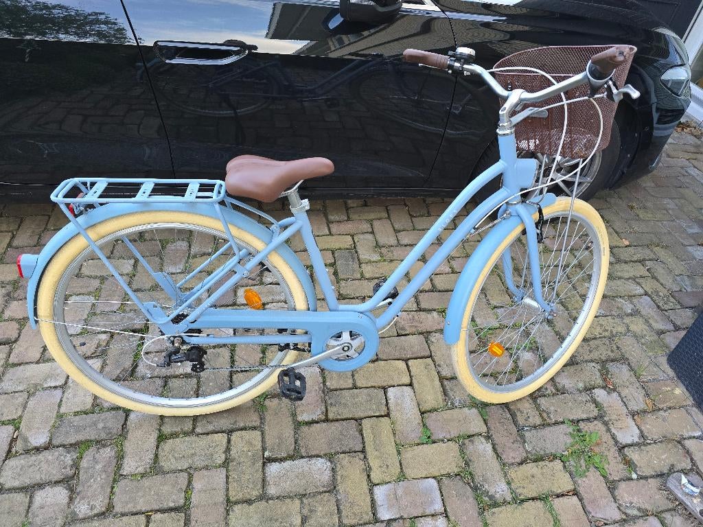 Elops 520 stadfiets dames S/M 28inch, Ophalen, Zo goed als nieuw, Overige merken, Versnellingen
