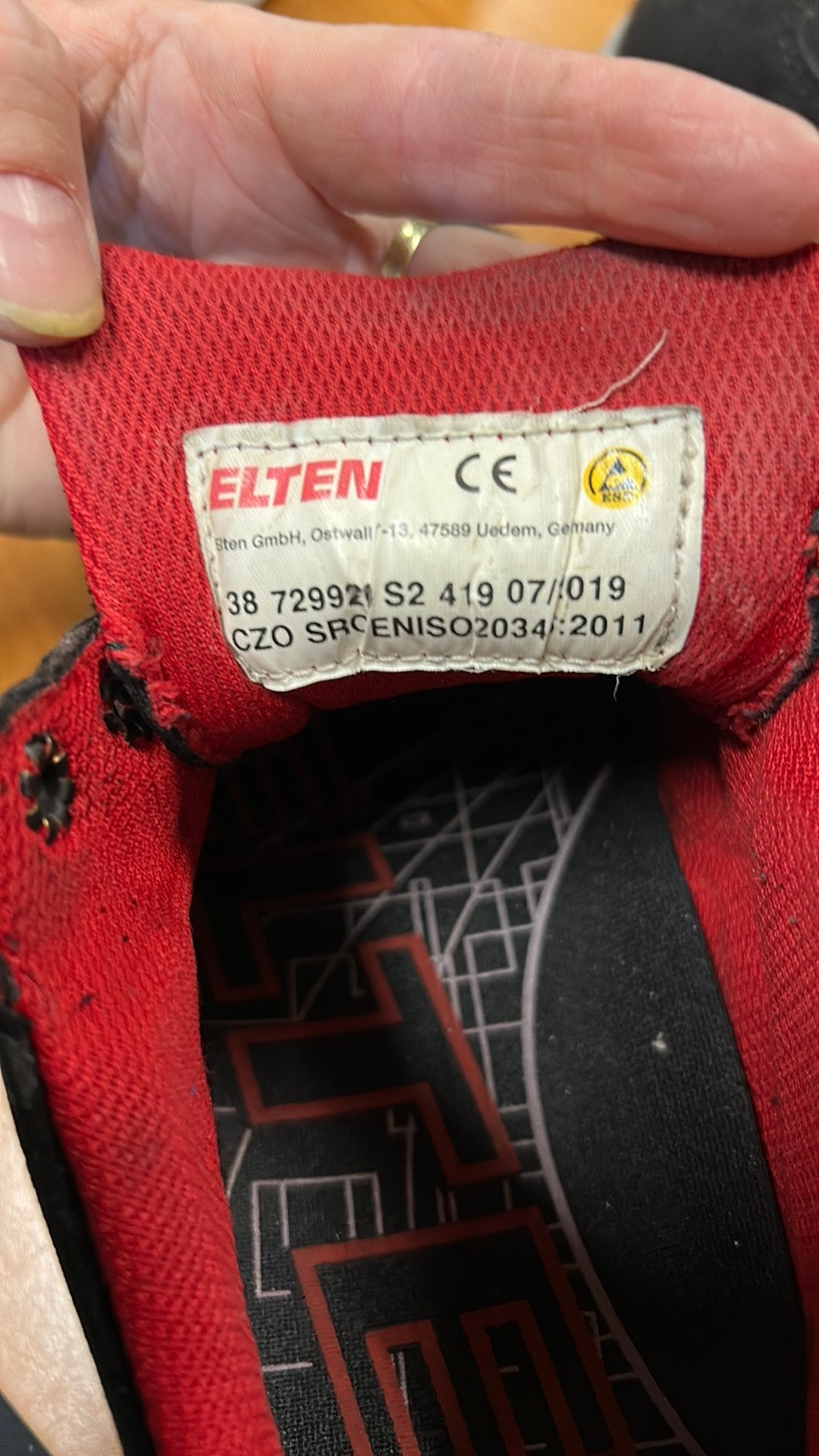 Werkschoenen, Ophalen of Verzenden, Zo goed als nieuw, Zwart, Werkschoenen