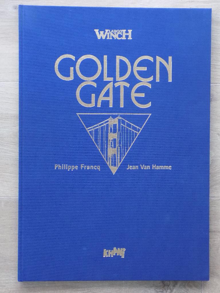 Largo Winch - nn_HC_Golden Gate [Luxe, grootformaat, nr220], Eén stripboek, Ophalen of Verzenden, Zo goed als nieuw