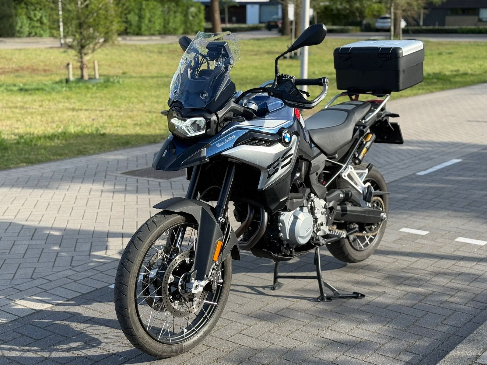 BMW F850 GS Trophy – 14.300 km – BTW aftrekbaar, 2 cilinders, Occasion, Handvatverwarming, Particulier