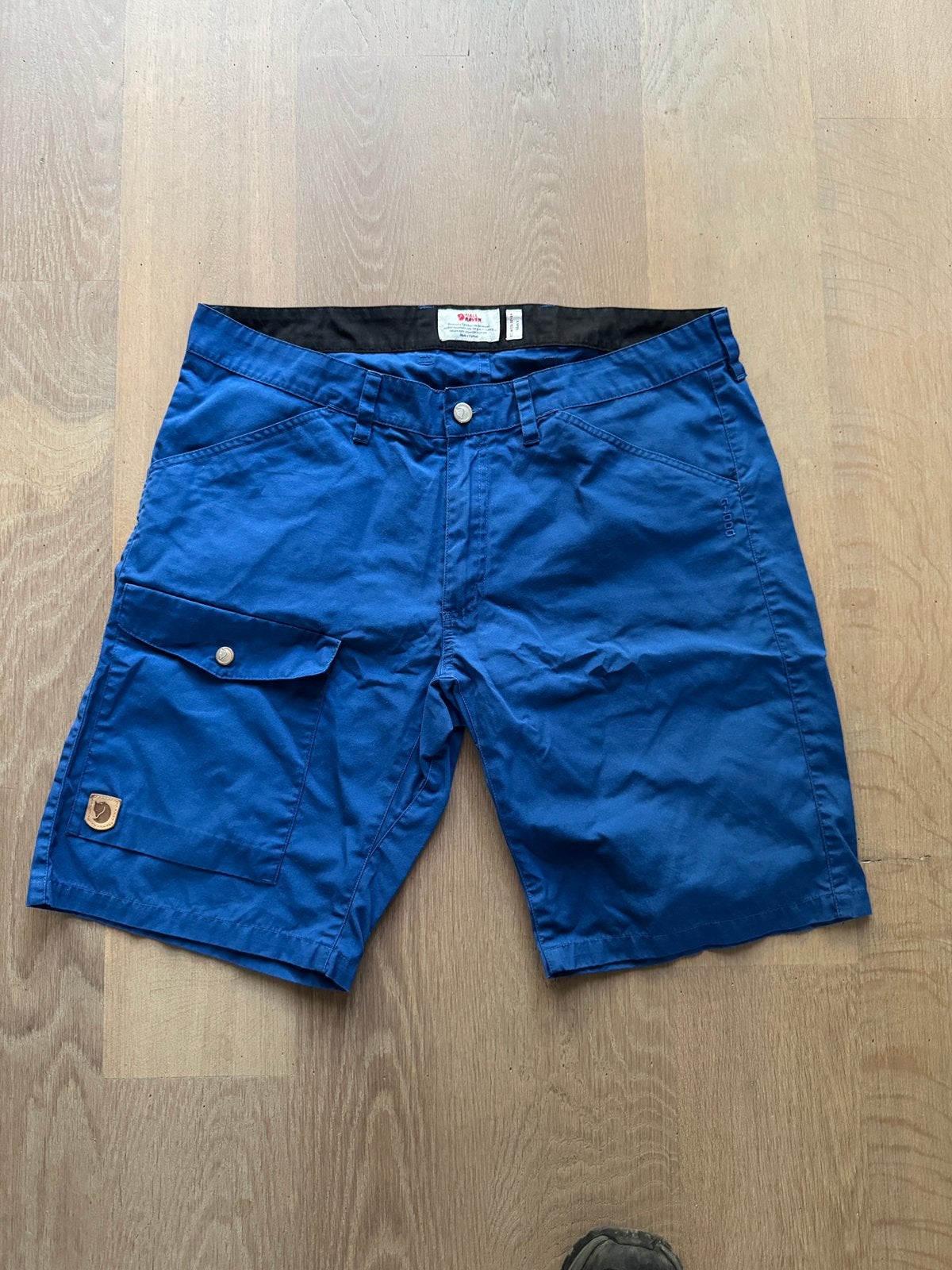 Prachtige fjallraven greenland short maat 50 g1000 blauw, Ophalen of Verzenden, Zo goed als nieuw, Maat 48/50 (M), Blauw