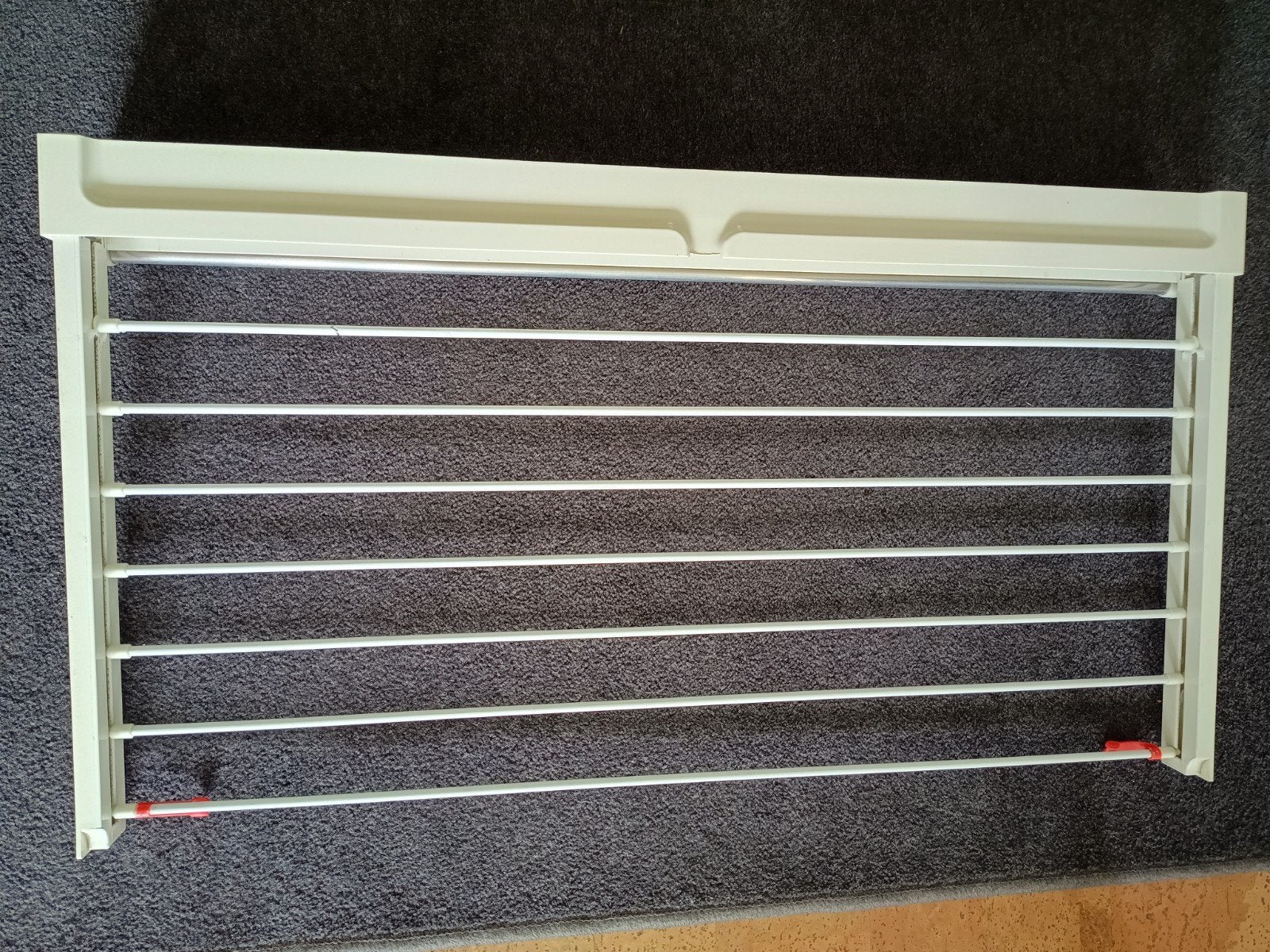HEMA wanddroogrek wandwasrek uitschuifbaar, Tuin en Terras, Ophalen, Gebruikt, Wasrek