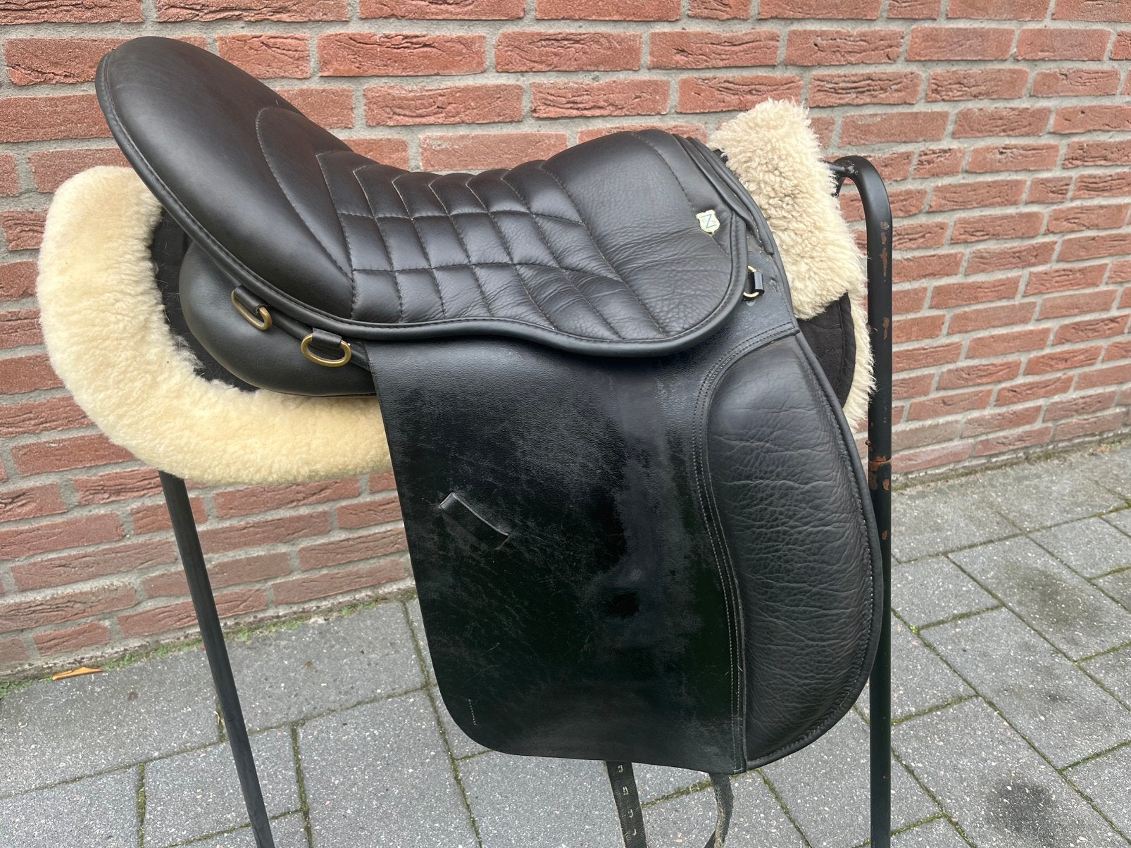 Massimo trail 17,5 inch extra wijde boom 37, Dieren en Toebehoren, Paarden en Pony's | Zadels, L (17.5 inch), Zachte zit, Massimo