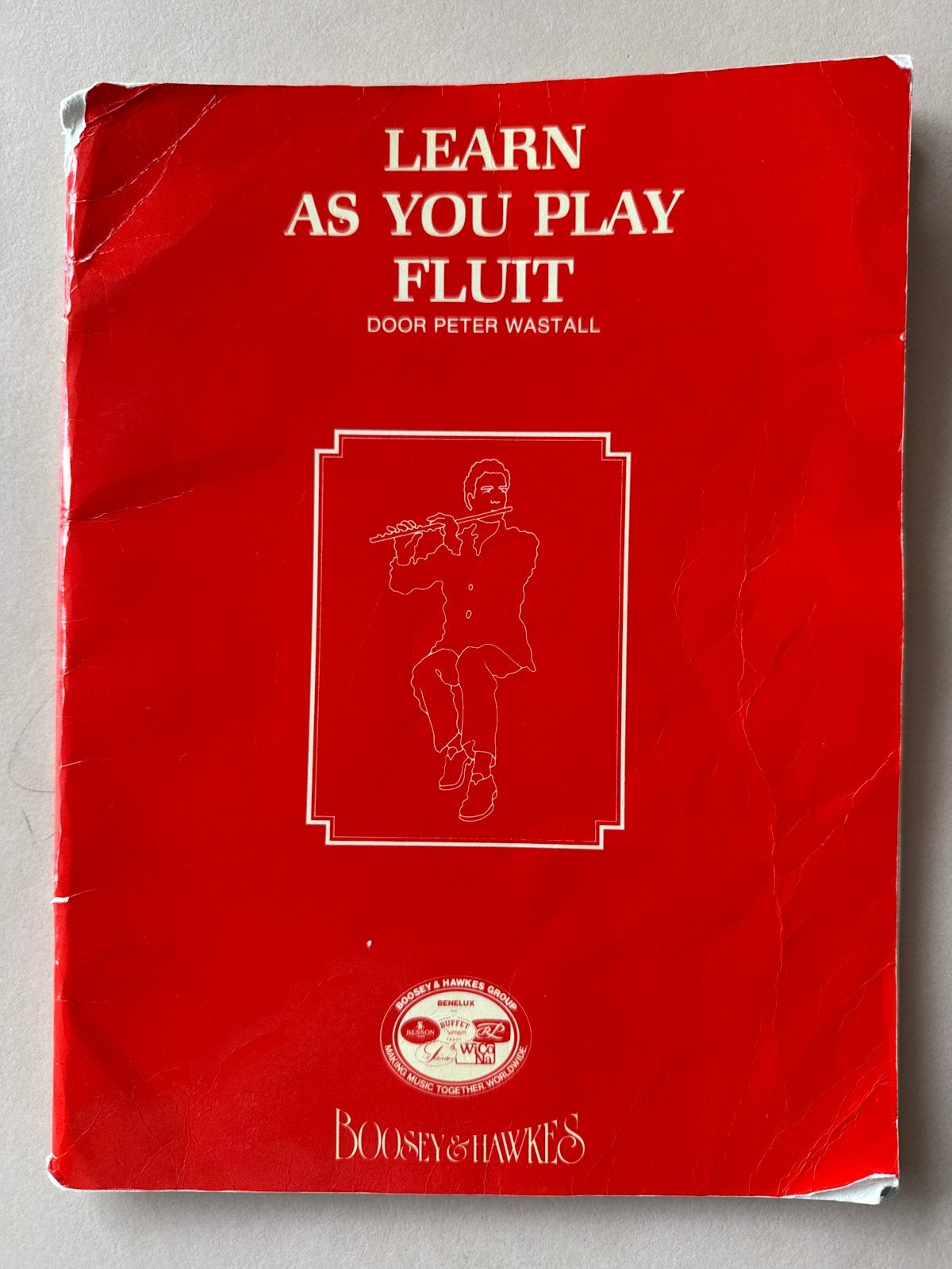 Learn as you Play Fluit - Peter Wastall (Boosey & Hawkes), Gebruikt, Overige genres, Les of Cursus, Dwarsfluit of Piccolo