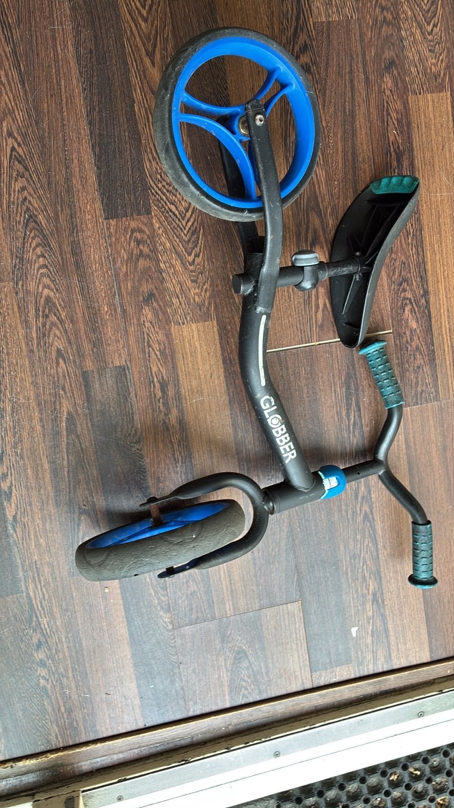 Globber Loopfiets - Zwart/Blauw, Ophalen, Gebruikt