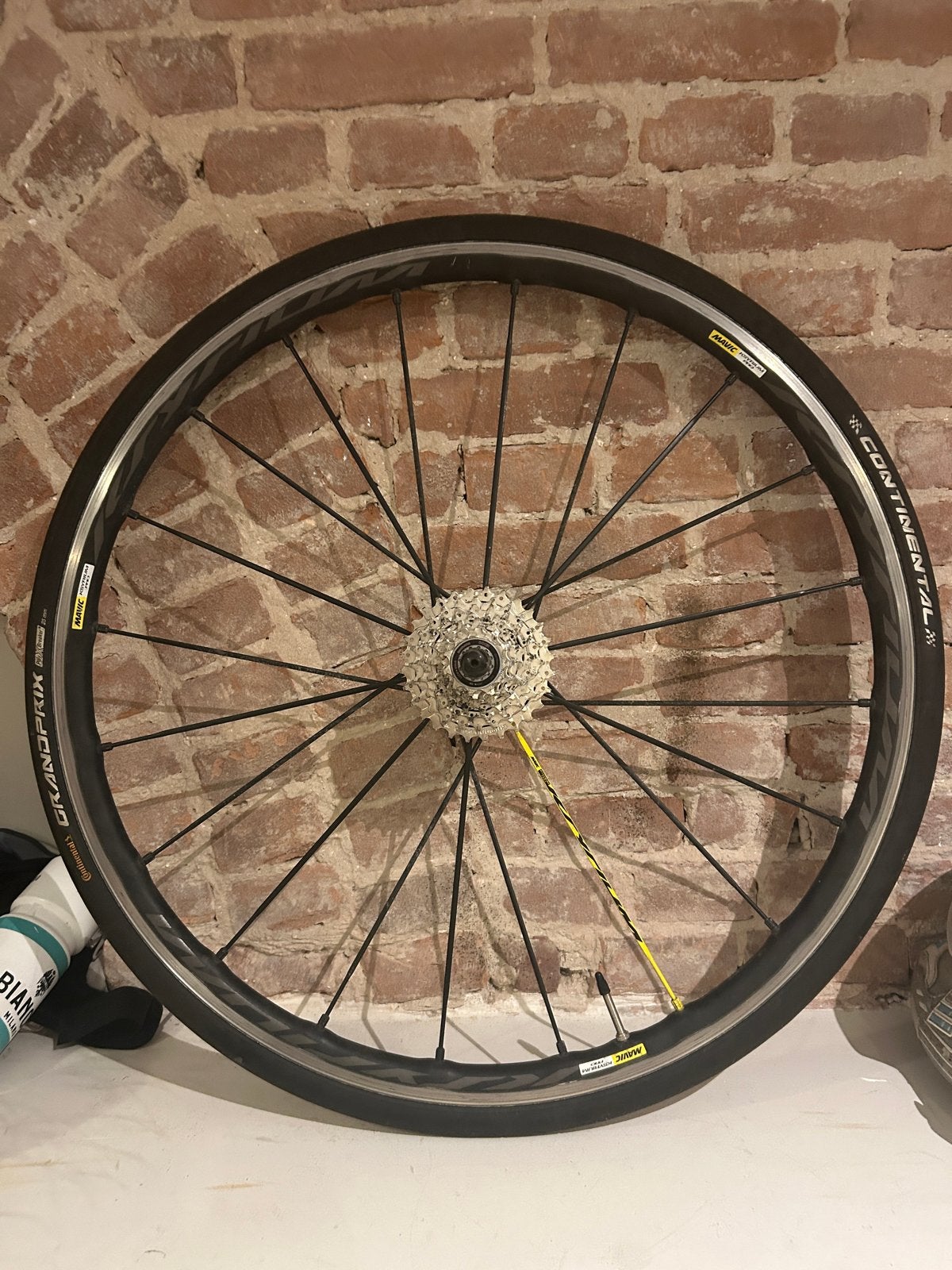 Mavic Ksyrium Pro Wielset - velgrem, Wiel, Ophalen of Verzenden, Zo goed als nieuw, Aluminium