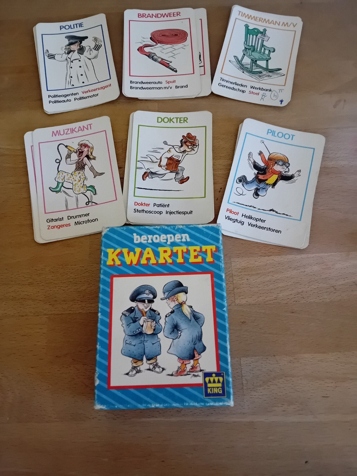 Oude kwartetspellen, Verzamelen, Ophalen of Verzenden, Gebruikt, Kwartet(ten)