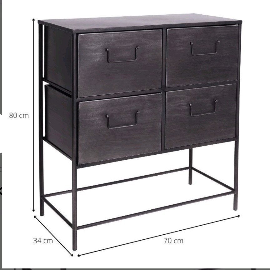 Xenos Boston ladekast – €40
Metalen ladekast Boston van Xeno, Ophalen, Gebruikt, 25 tot 50 cm, 50 tot 100 cm