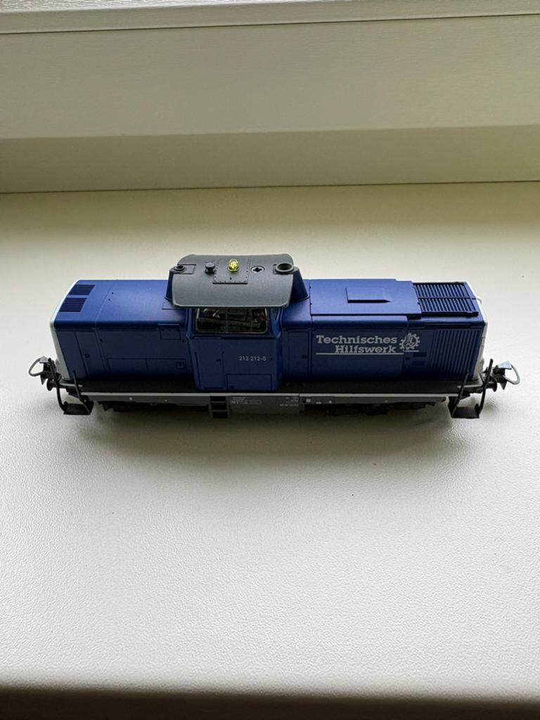 Marklin digitale diesellocomotief br 212, Hobby en Vrije tijd, Modeltreinen | H0, Wisselstroom, Locomotief, Ophalen of Verzenden